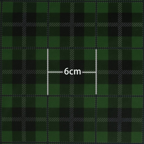 【送料無料】コストモオリジナルチェック（グリーン） コストモオリジナルプリント生地[FAVORIC]