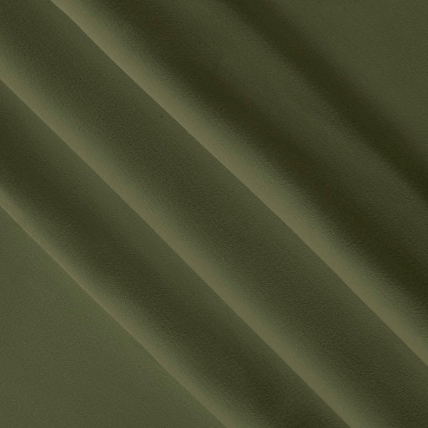 【送料無料】生地 ポリエステルツイル No.125 ダークカーキ【150cm幅】[FAVORIC]