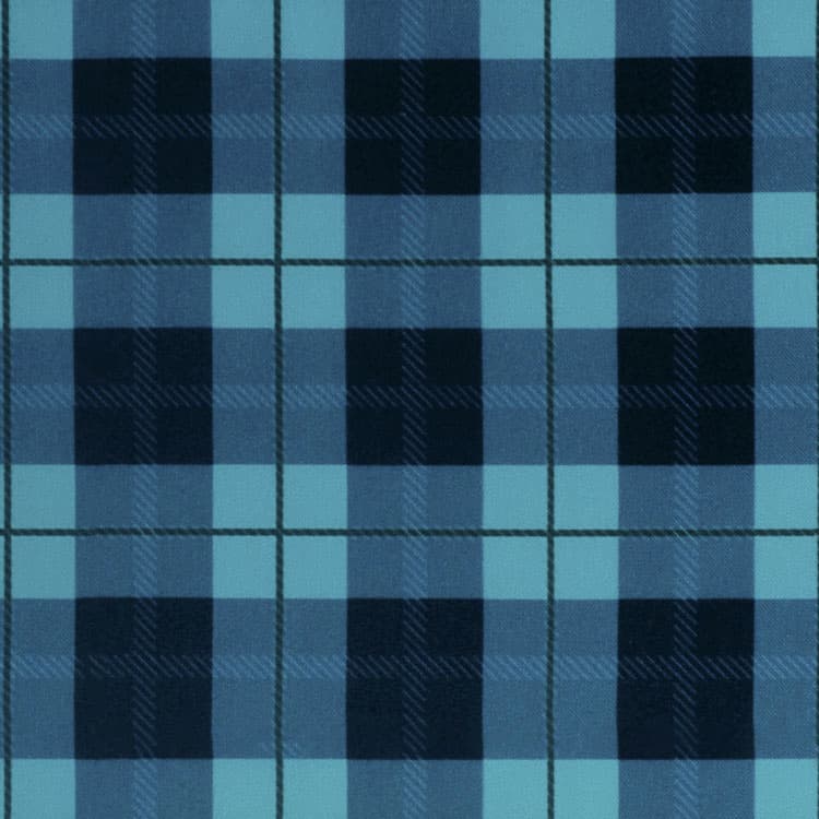 【送料無料】コストモオリジナルチェック（ライトブルー） コストモオリジナルプリント生地[FAVORIC]