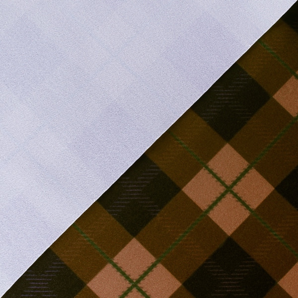 【送料無料】コストモオリジナルチェック（ライトブラウン） コストモオリジナルプリント生地[FAVORIC]