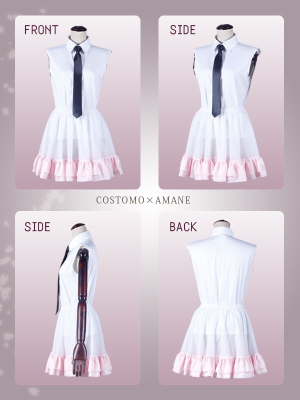 とうらぶ セット 送料無料】とうらぶ風 ネイビー×ホワイト 桜色の装備品セット 乱