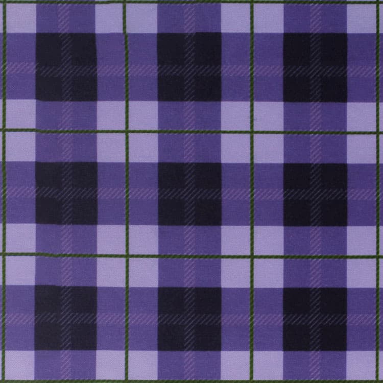 【送料無料】コストモオリジナルチェック（ライトパープル） コストモオリジナルプリント生地[FAVORIC]