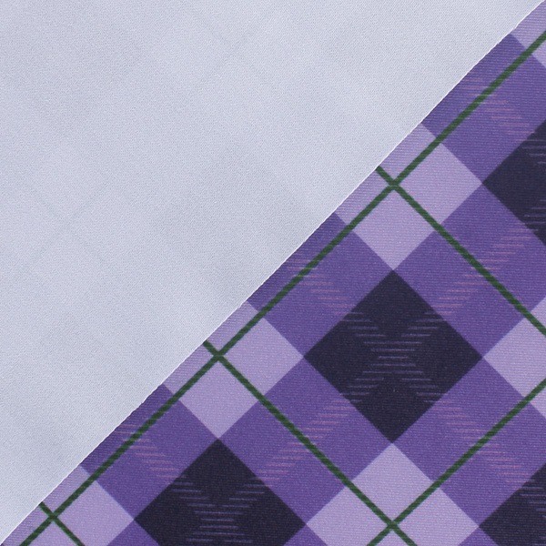【送料無料】コストモオリジナルチェック（ライトパープル） コストモオリジナルプリント生地[FAVORIC]