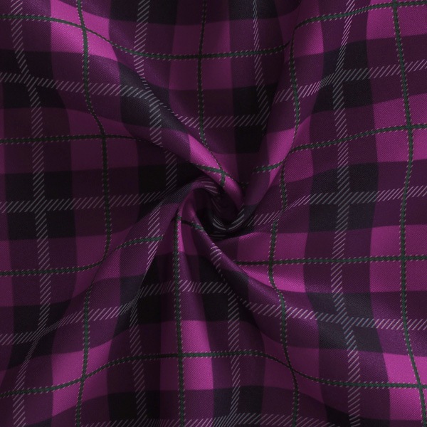 【送料無料】コストモオリジナルチェック（ピンク） コストモオリジナルプリント生地[FAVORIC]