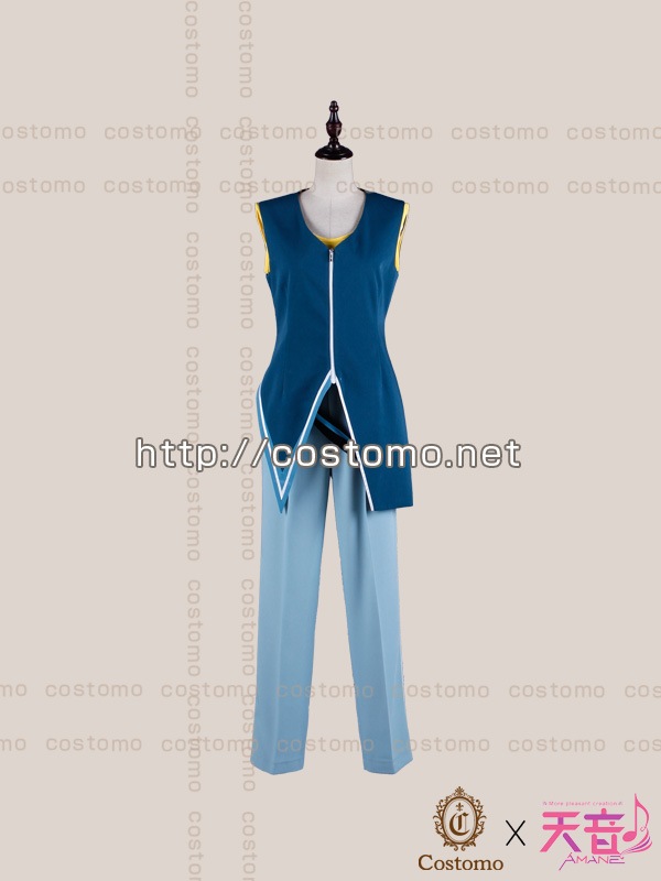 送料無料】 ツキ〇タ向き 水色×黒 皐月