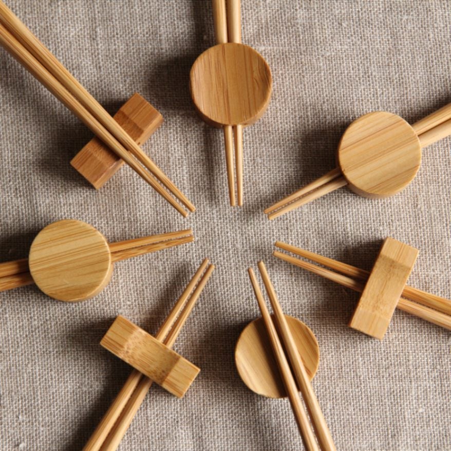 円窓箸置き・角窓箸置き （公長斎小菅）