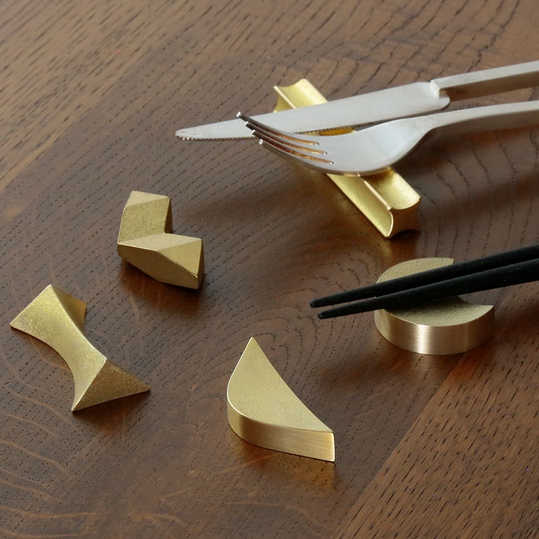 真鍮の箸置き （フタガミ／FUTAGAMI） | 箸・カトラリー・箸置き