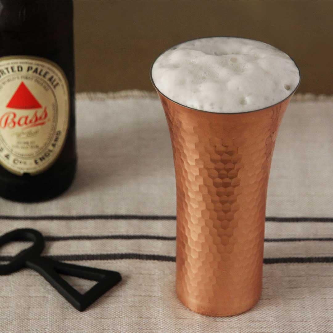 純銅ニュースペシャルマグ・純銅ビアカップ (アサヒ)