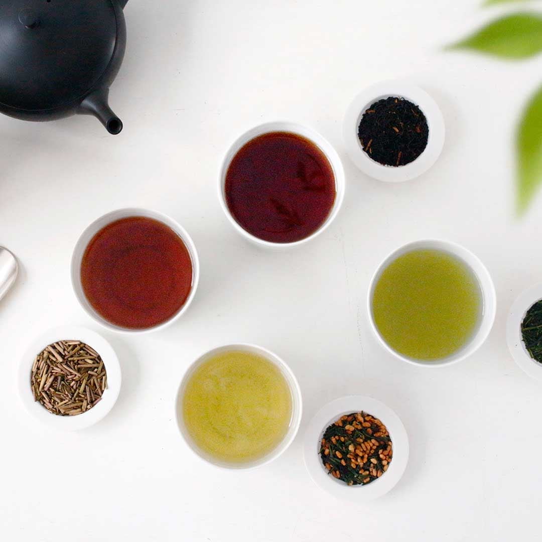 煎茶・ほうじ茶・玄米茶・紅茶 (すすむ屋茶店)