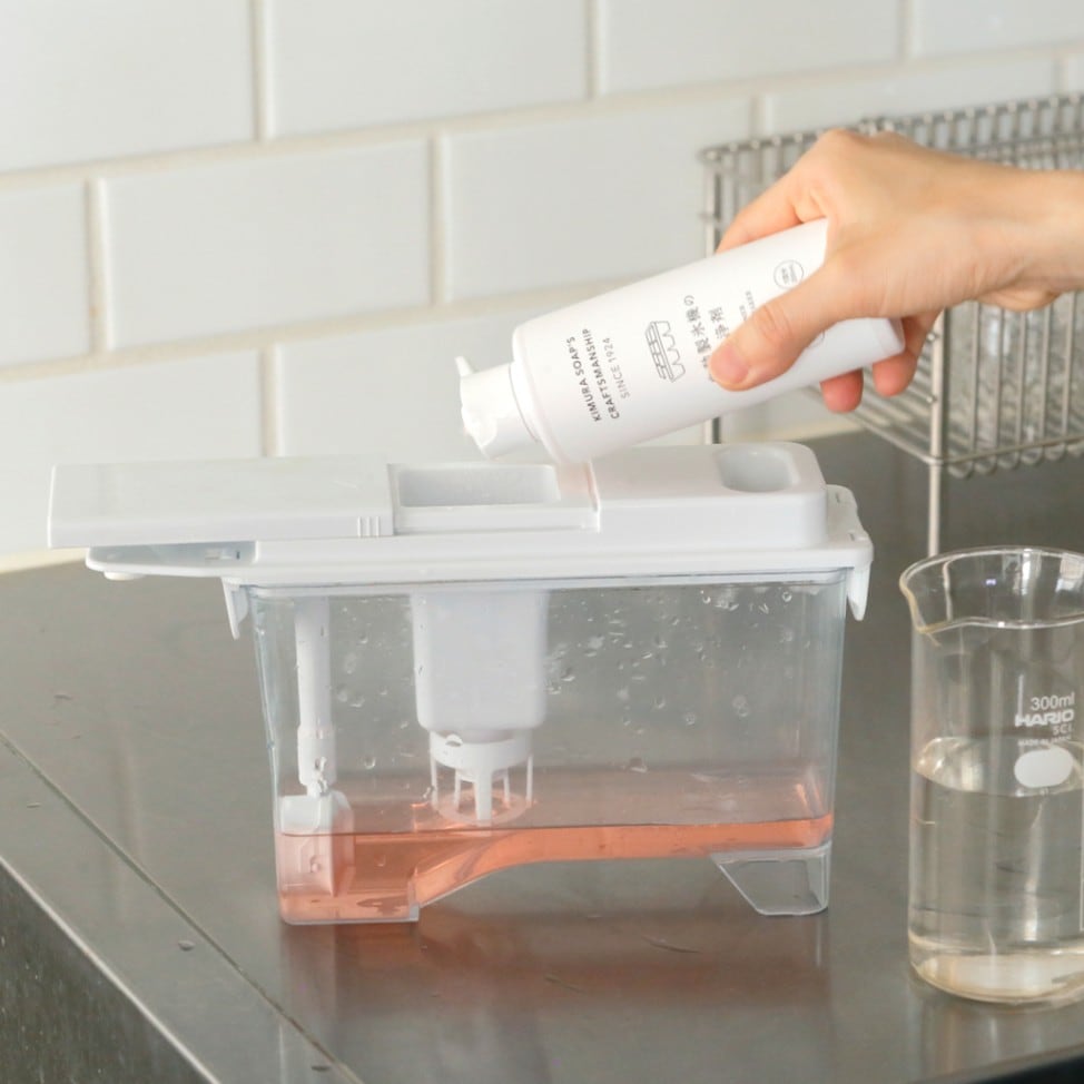 自動製氷機の洗浄剤 (木村石鹸)