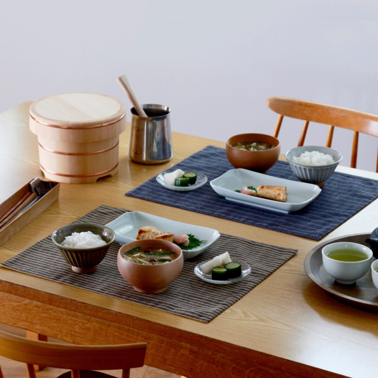 会津木綿　ランチョンマット  （HARAPPA）