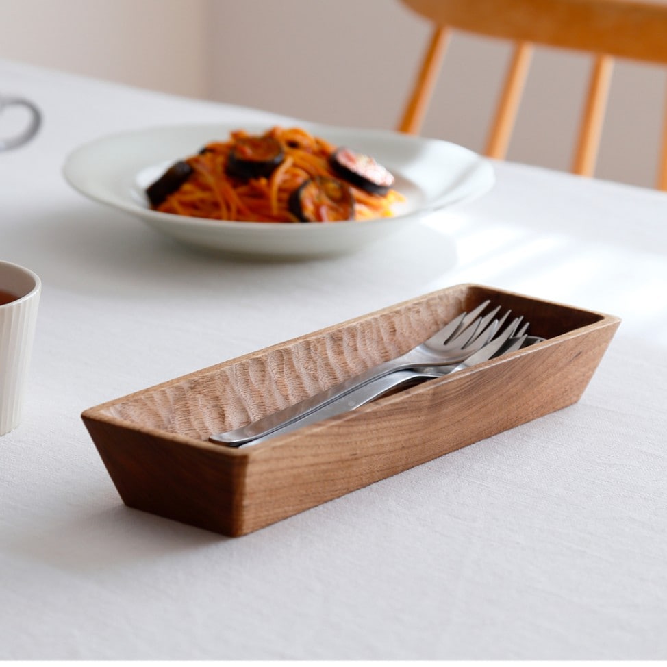 くるみのカトラリーケース （工房えらむ） | 箸・カトラリー・箸置き