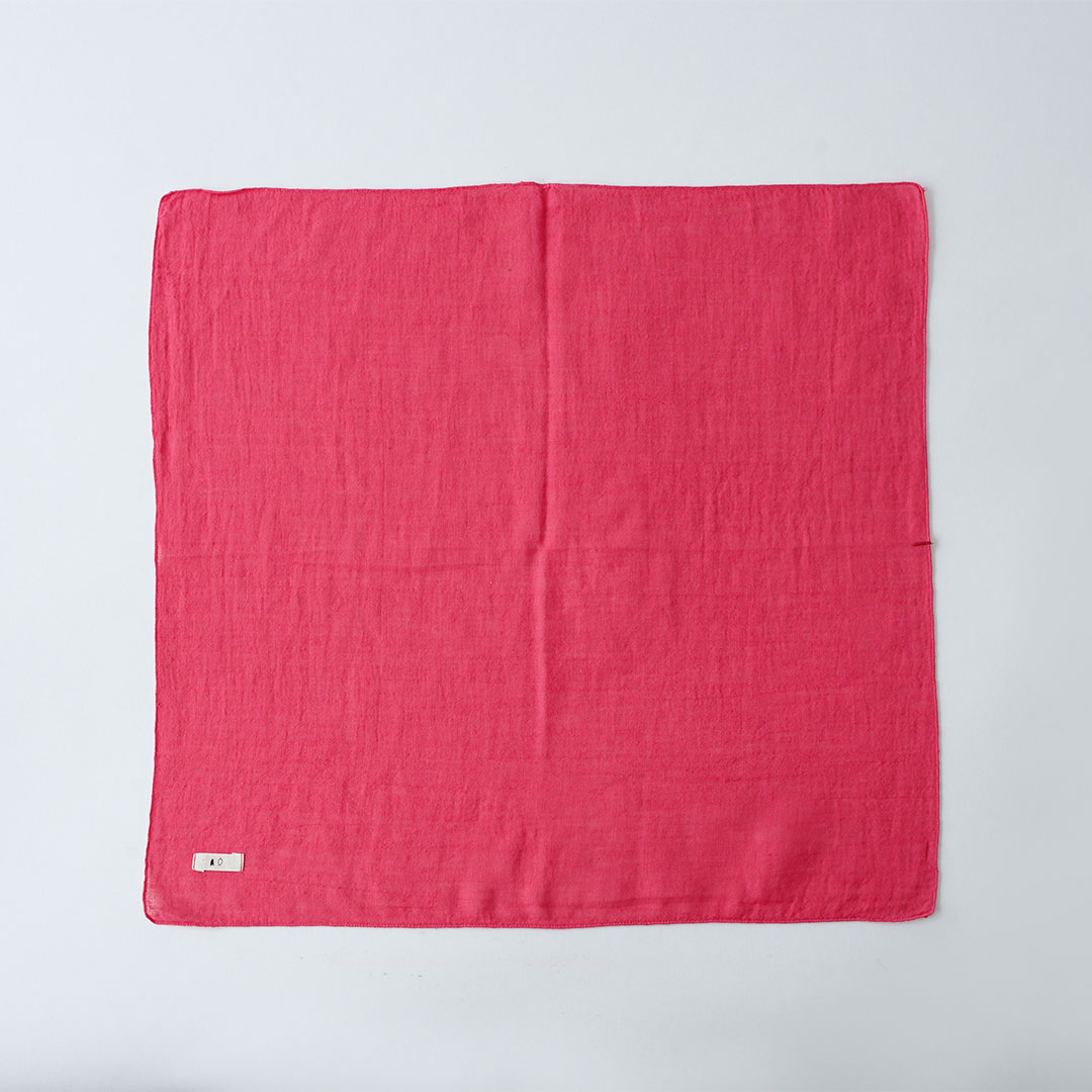 カラーハンカチ （ao）