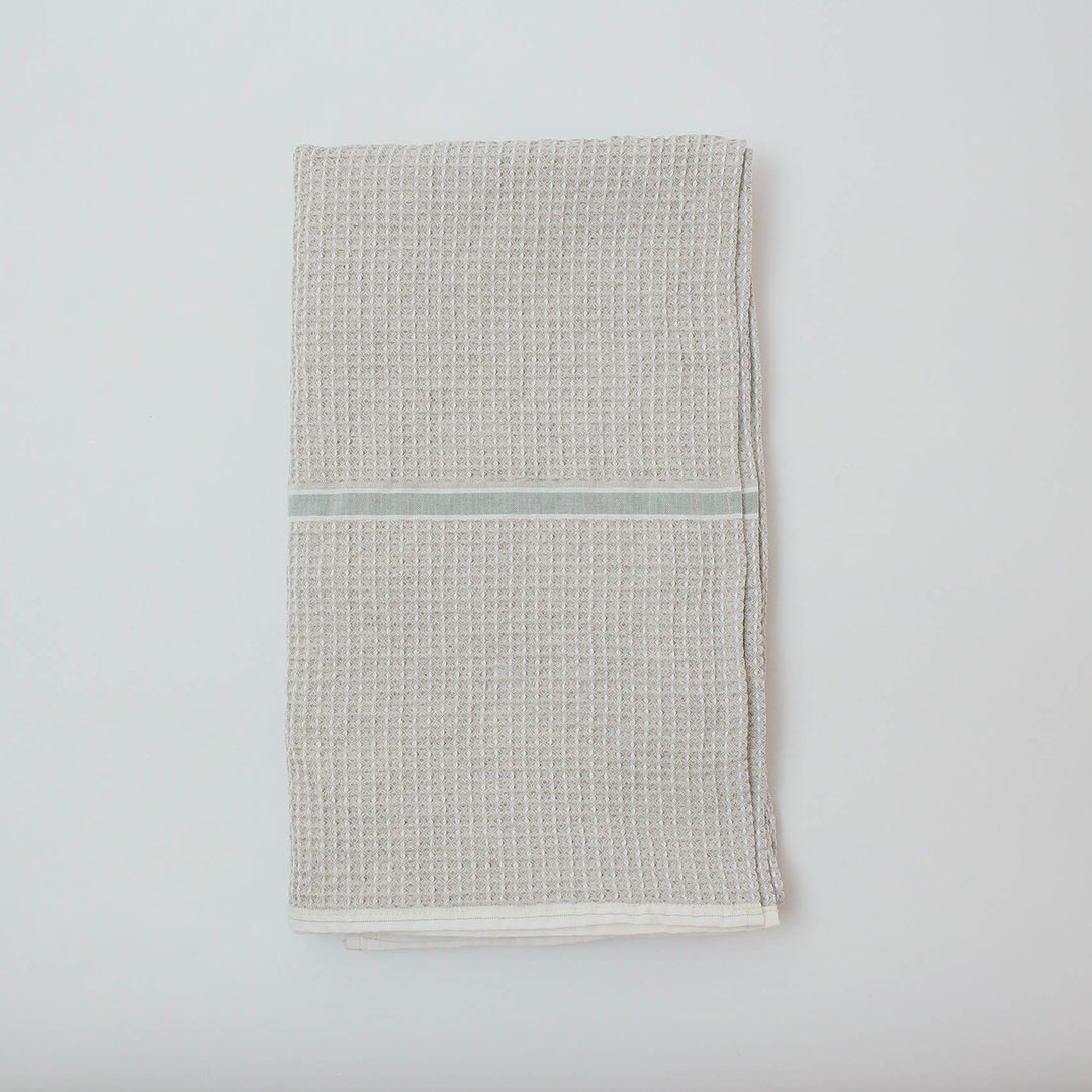 ワッフルジャカードタオル （TENJIN-FACTORY／テンジンファクトリー）