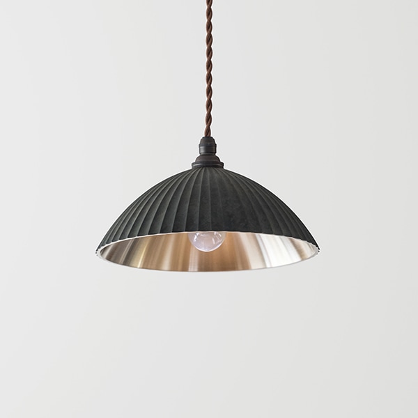 【受注生産】ペンダントランプ　プリーツ （フタガミ／FUTAGAMI）