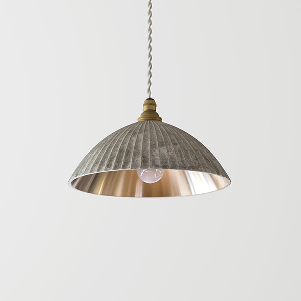 【受注生産】ペンダントランプ　プリーツ （フタガミ／FUTAGAMI）