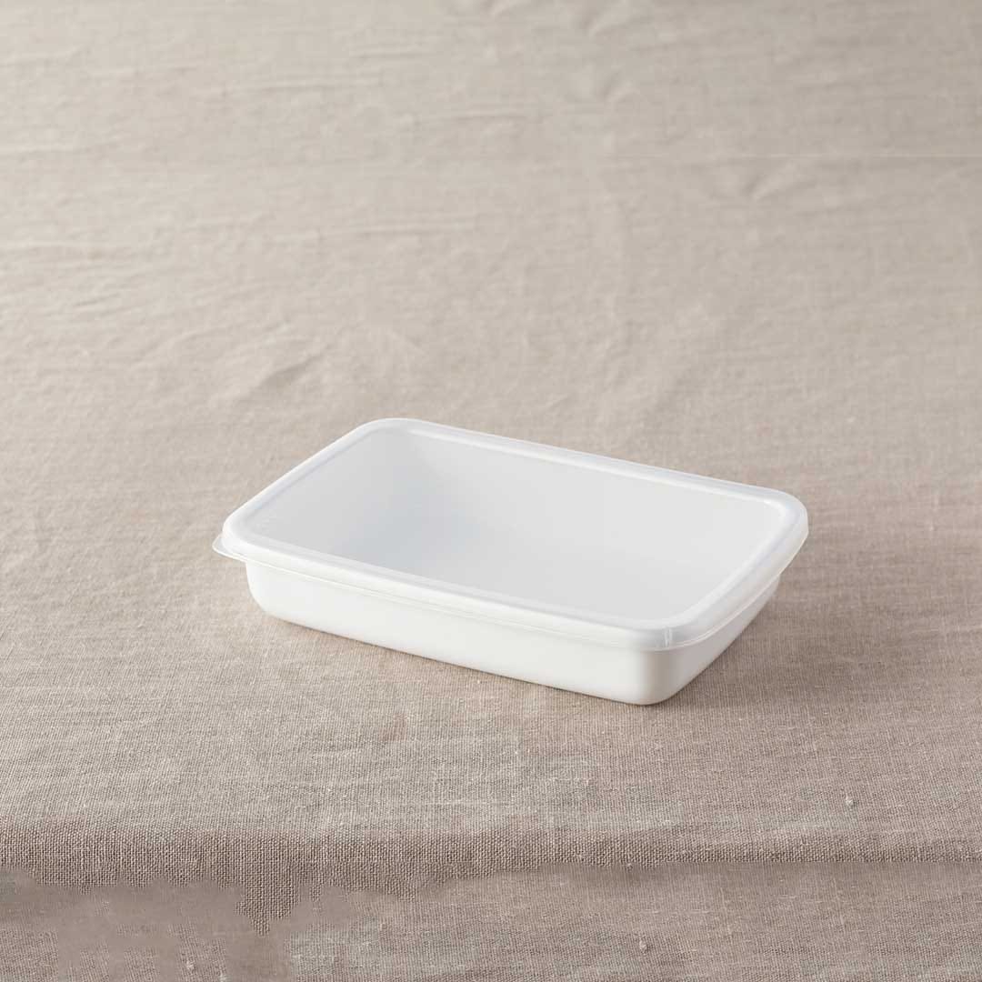 レクタングル浅型 （野田琺瑯）