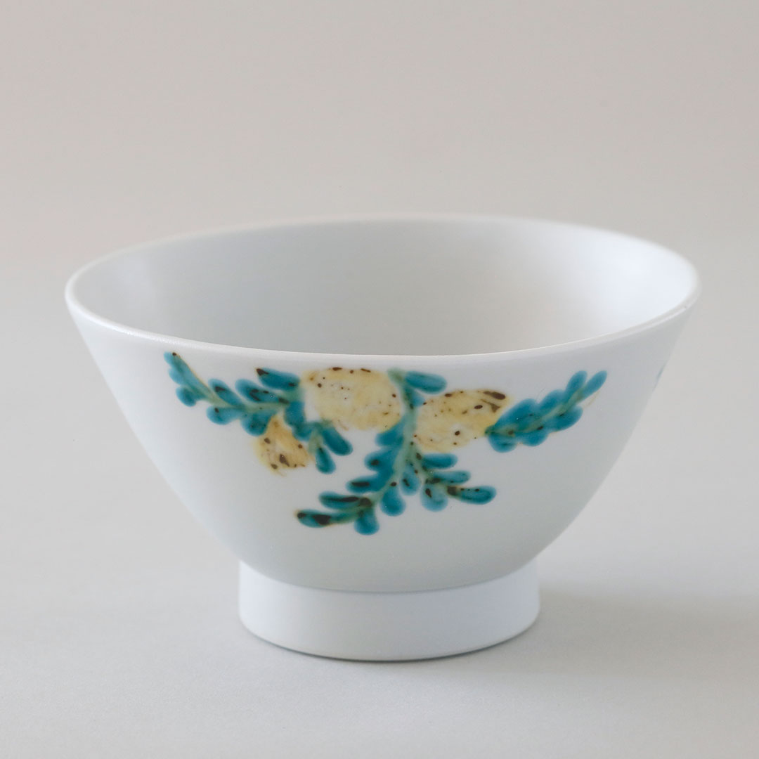 色絵黄花 飯碗 （堀畑蘭） | 飯わん・汁わん・どんぶり | cotogoto