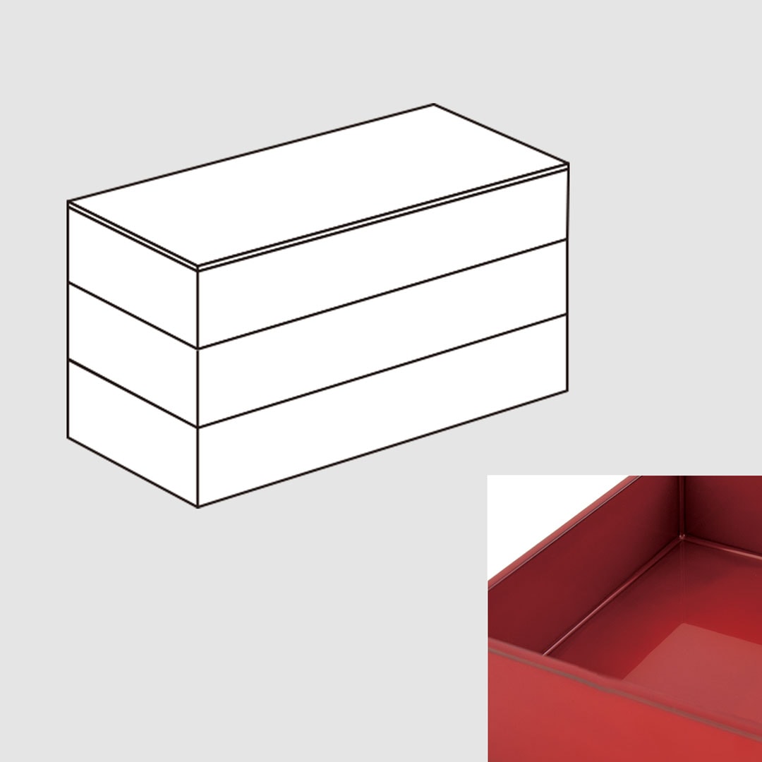 漆の重ね箱 長方 大 （輪島キリモト） | すべての商品 | cotogoto