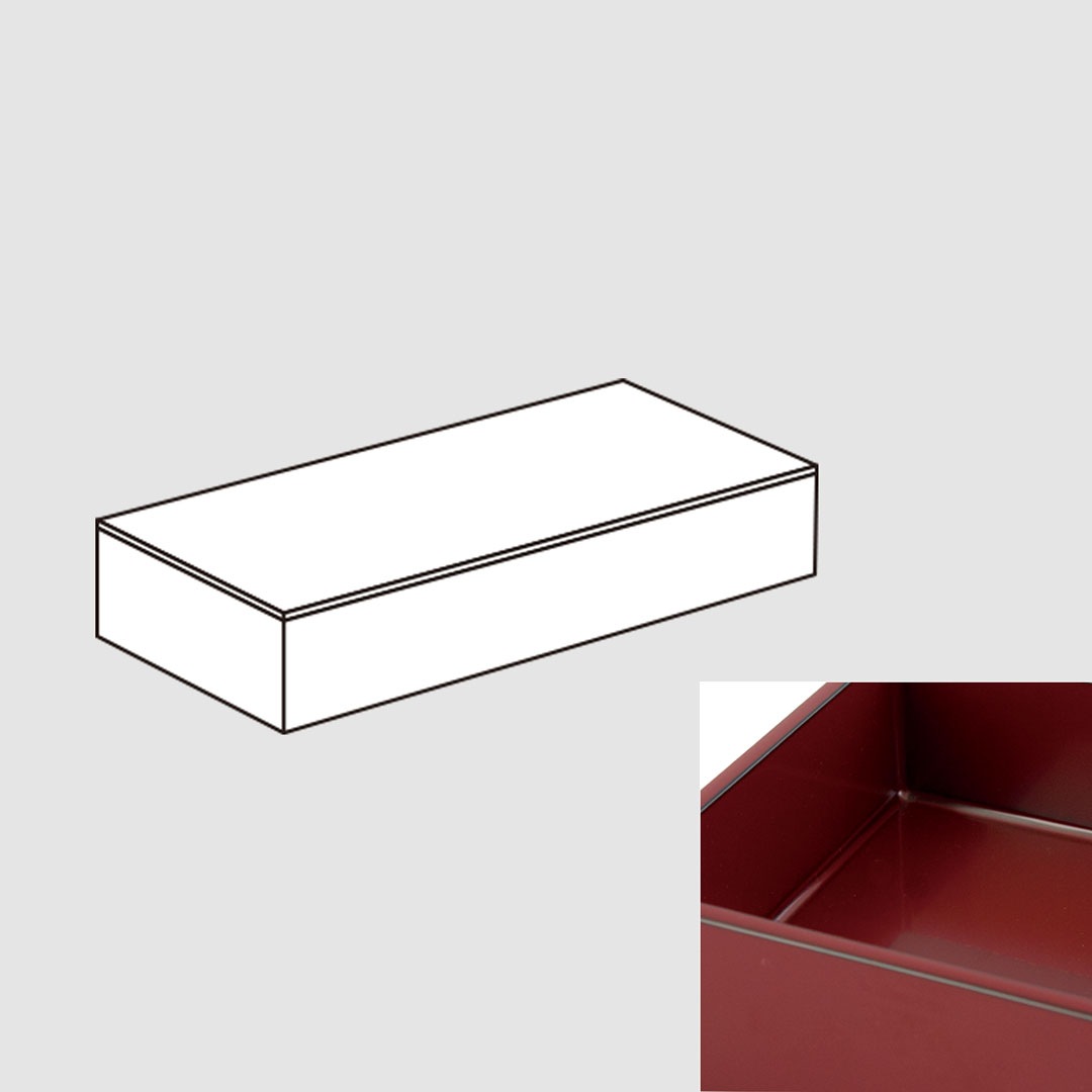 漆の重ね箱　長方　大 （輪島キリモト）