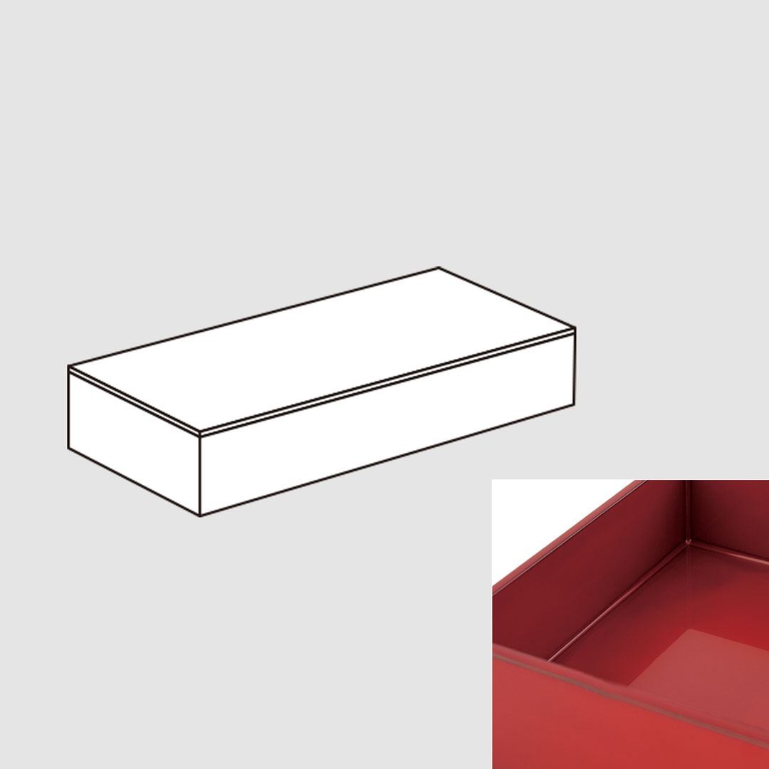 漆の重ね箱　長方　大 （輪島キリモト）