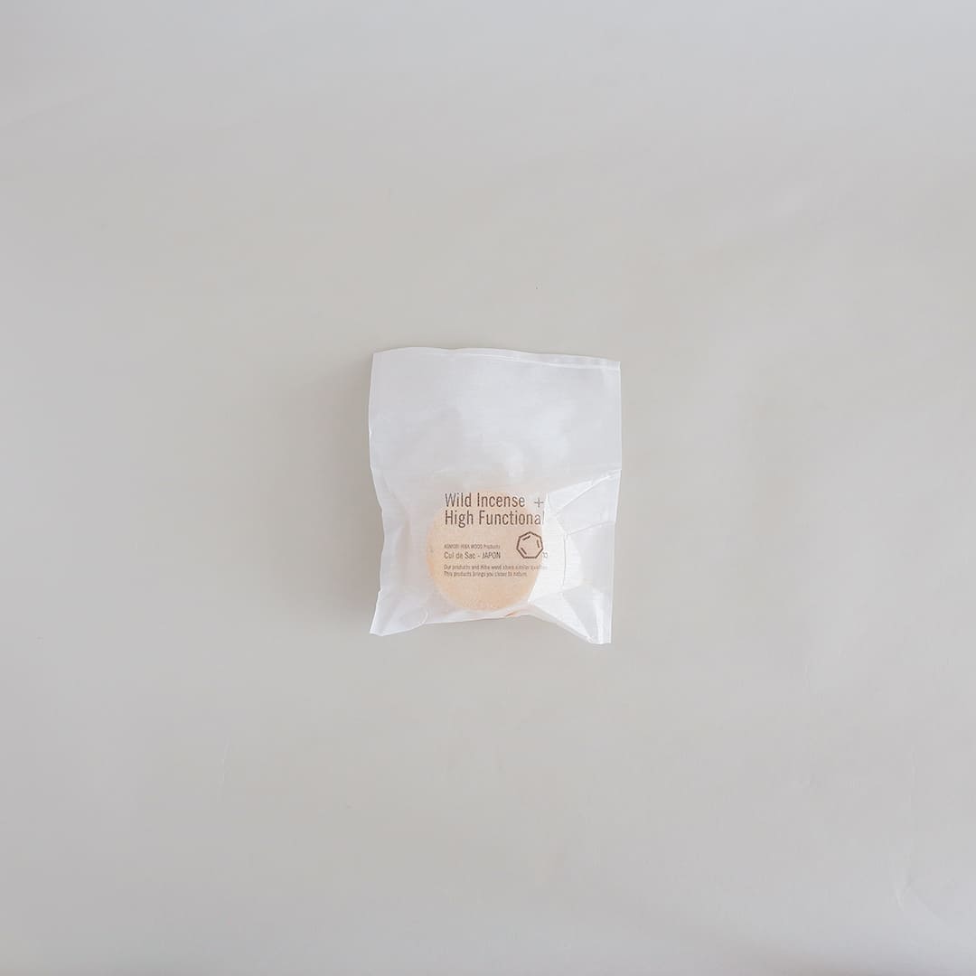 青森ヒバ　チップ、ブロック／消臭芳香剤  （カルデサック／Cul de Sac）