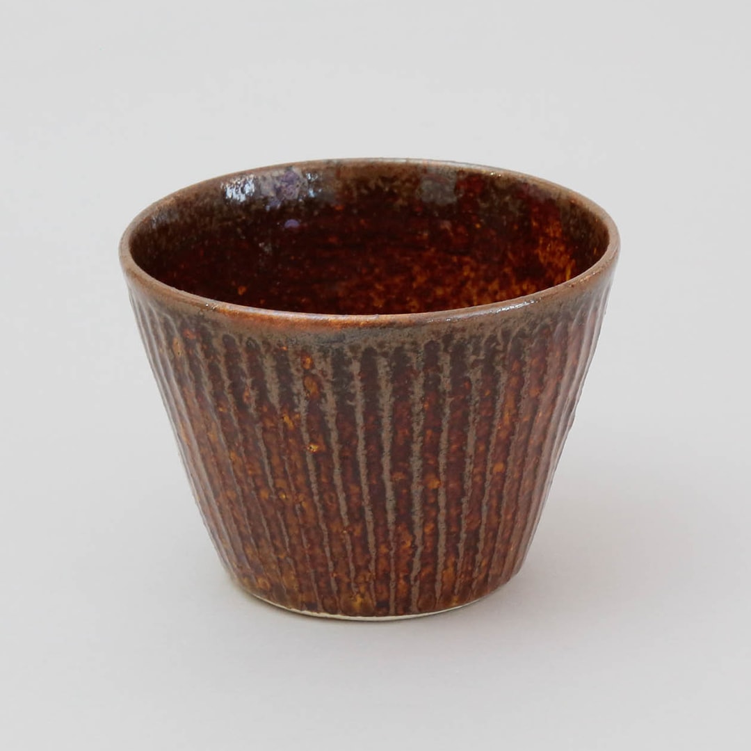 陶器　丹波焼 丹波焼 丹波立杭焼 丹文窯 大西雅文 焼き締め 白丹波UKU