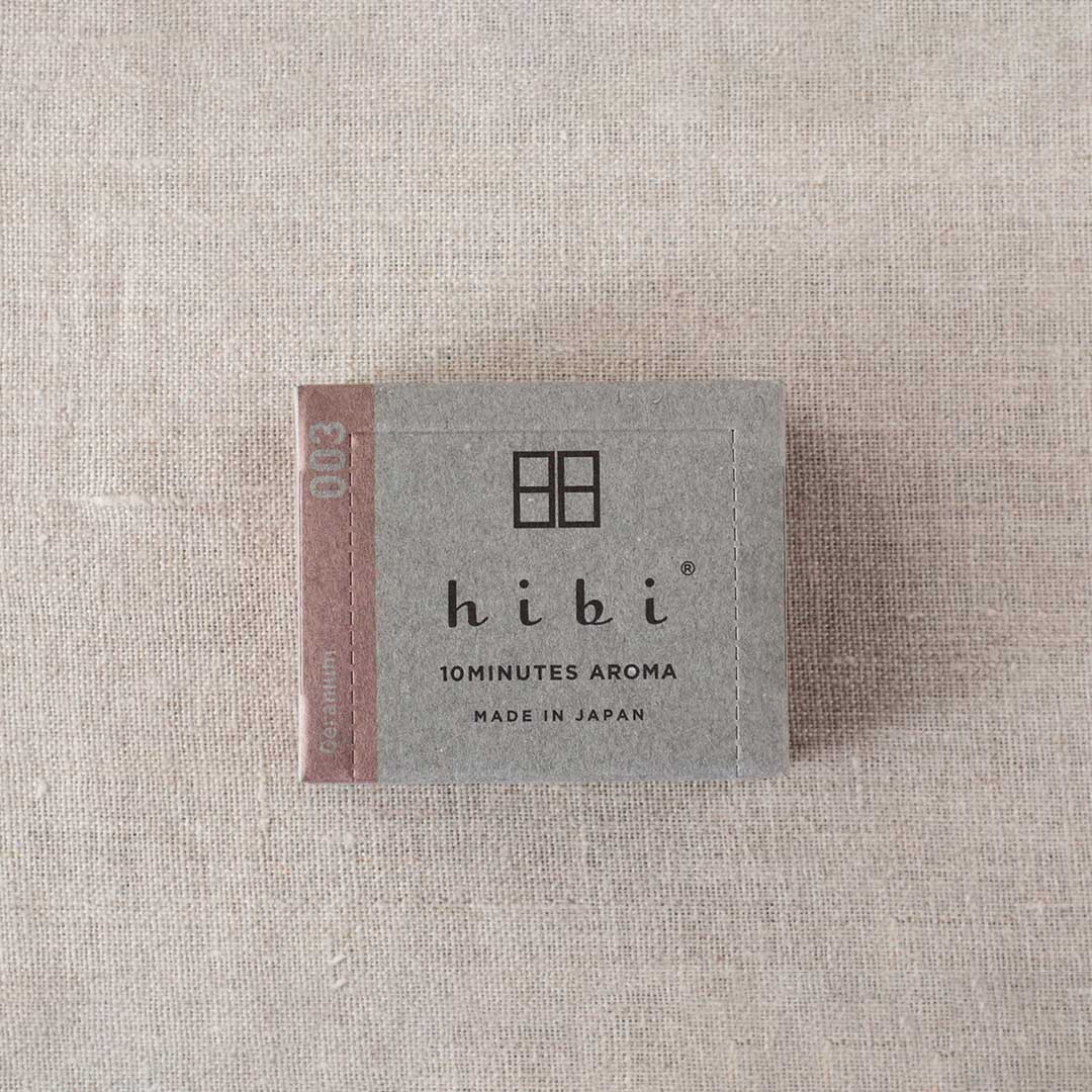 hibi 10 MINUTES AROMA （ヒビ／hibi）