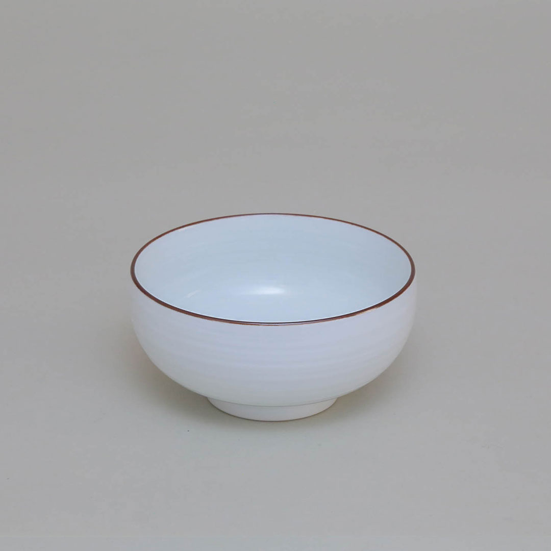 汁碗、深めん丼 （白山陶器）