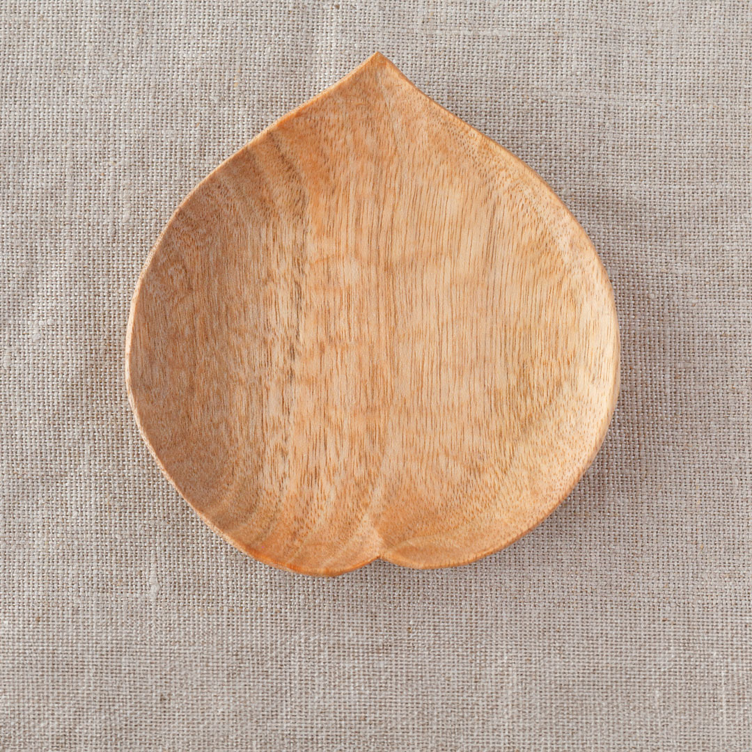 くるみの豆皿 （工房えらむ）