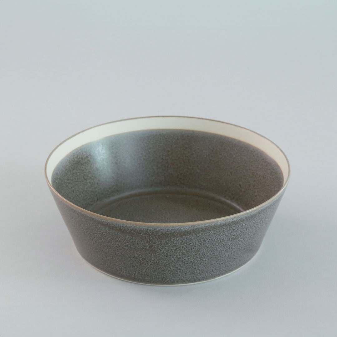 新規購入 （ユミコ ボウル dishes イイホシ 深 | ポーセリン×木村硝子店） 食器