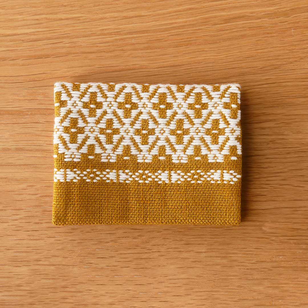 こぎん二つ折り名刺入れ （弘前こぎん研究所）