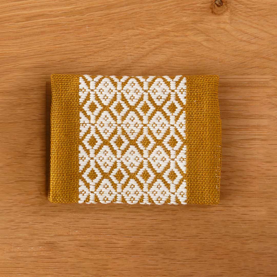 こぎん二つ折り名刺入れ （弘前こぎん研究所） | 財布・小物入れ