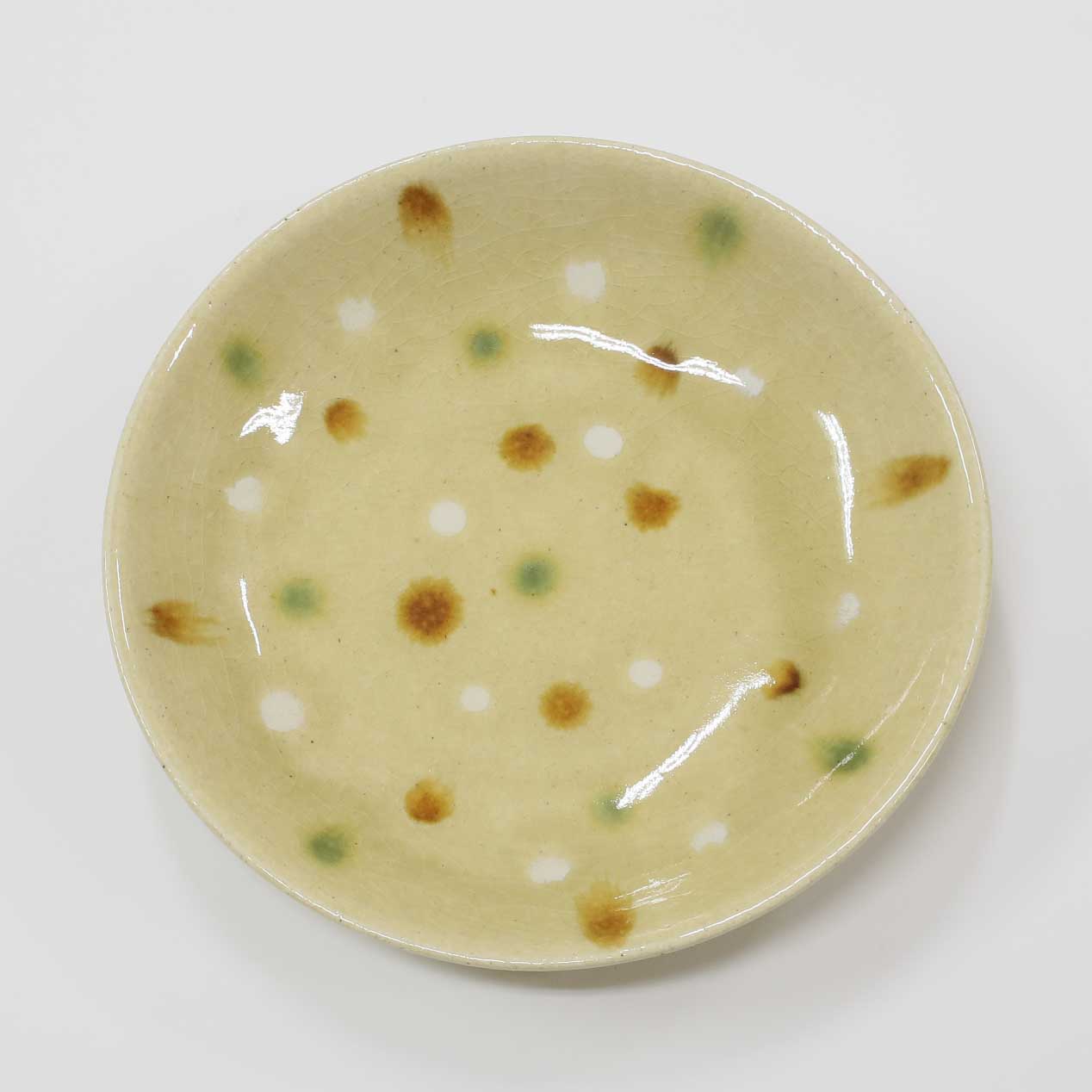 瀬戸本業窯 大皿 直径29.5cm程 陶器 黄瀬戸 平皿 （瀬戸本業窯） | 平皿・プレート | cotogoto