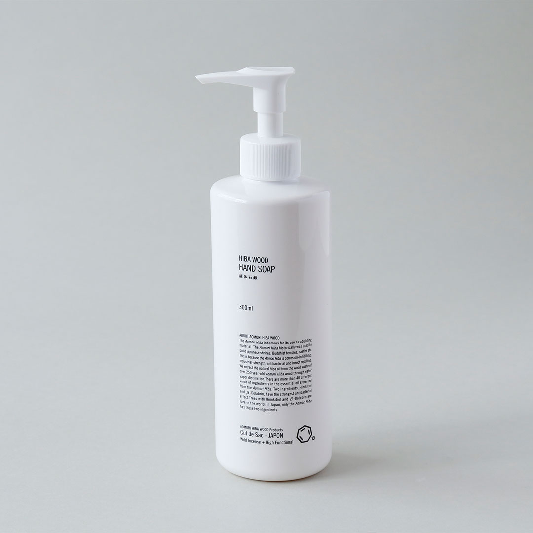 HIBA WOOD HAND SOAP／液体石鹸 （カルデサック／Cul de Sac） | 風呂