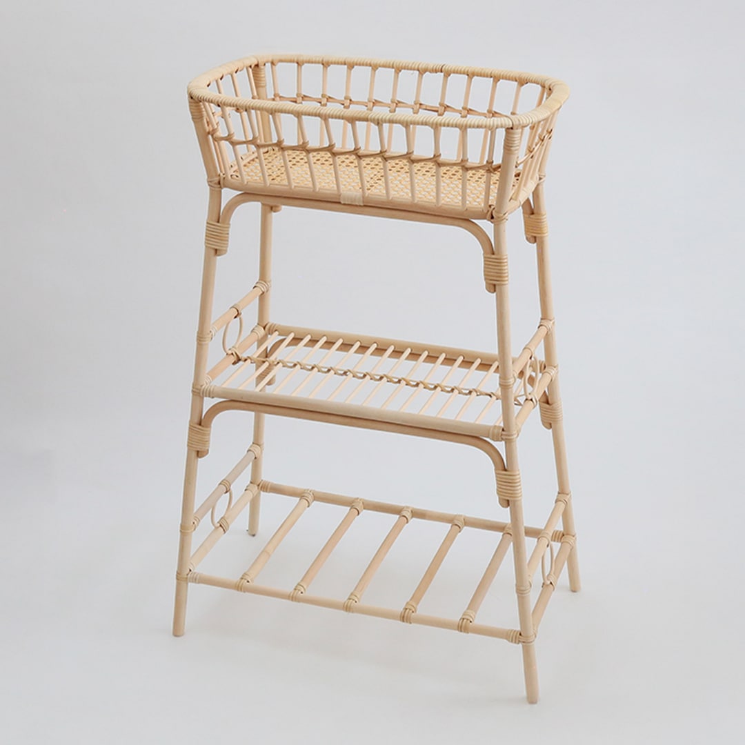 受注生産】hairu high-low／籐かご （ツルヤ商店） | ラッピング不可