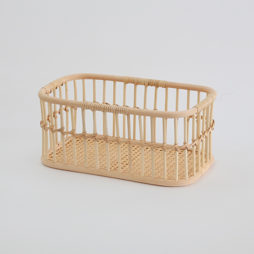 受注生産】hairu high-low／籐かご （ツルヤ商店） | ラッピング不可