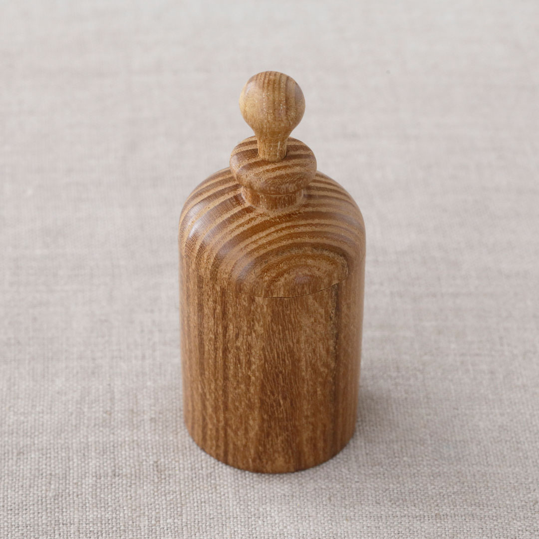 桑七味入れ （吉羽ろくろや）