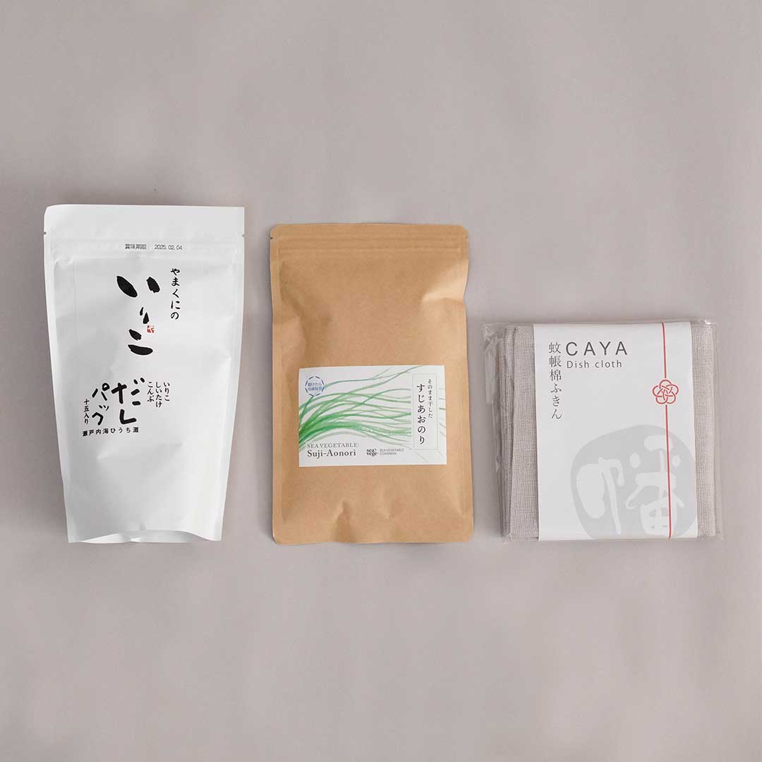 だしとのりと布巾のセット （cotogoto）