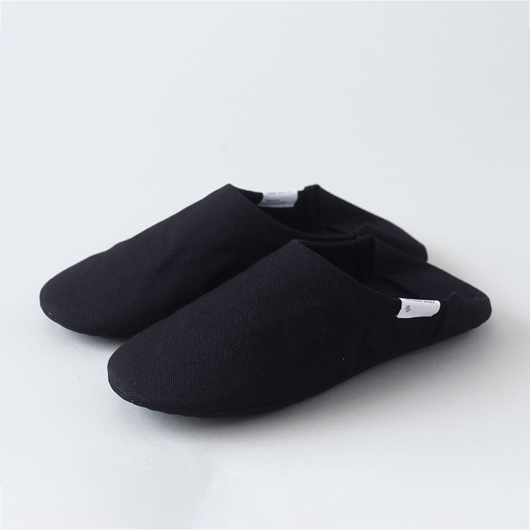 帆布バブーシュ　Medium（23-25cm） （ABE HOME SHOES）
