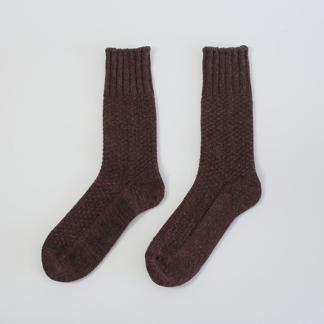 ウールコットンブーツソックス （西口靴下）