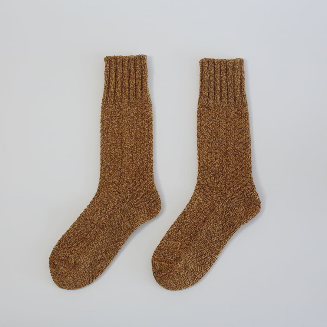 ウールコットンブーツソックス （西口靴下）