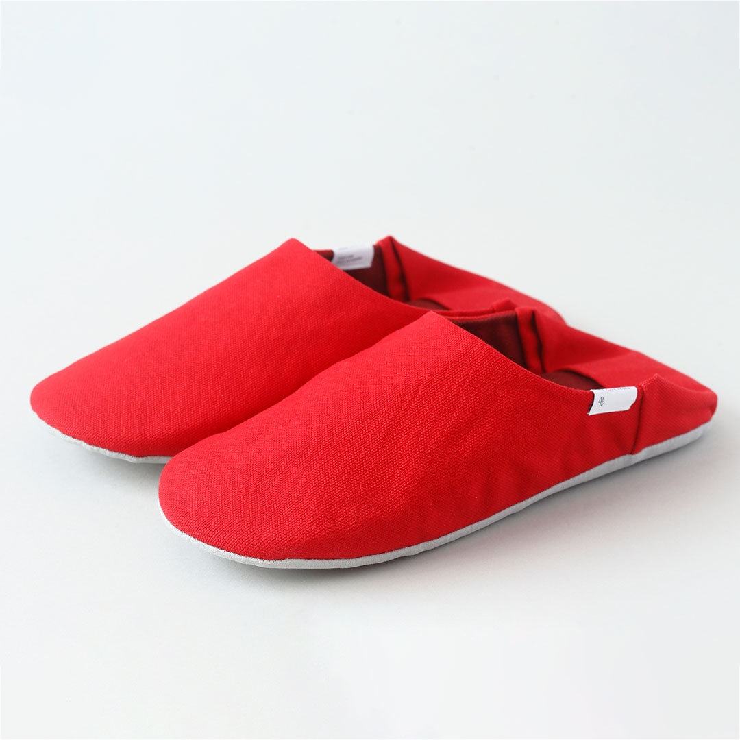帆布バブーシュ　Extra Large（28-30cm） （ABE HOME SHOES）