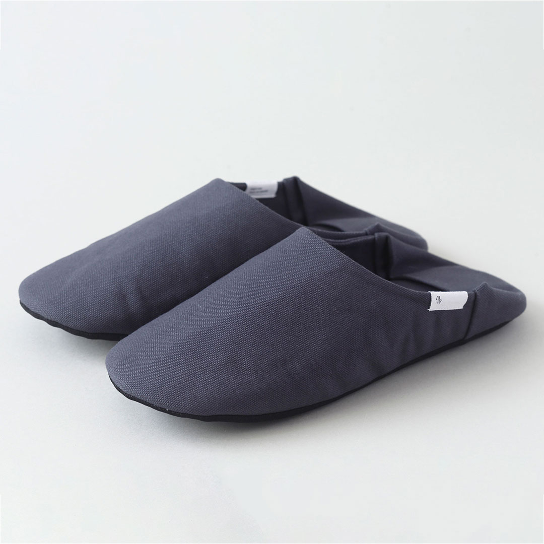 帆布バブーシュ　Extra Large（28-30cm） （ABE HOME SHOES）