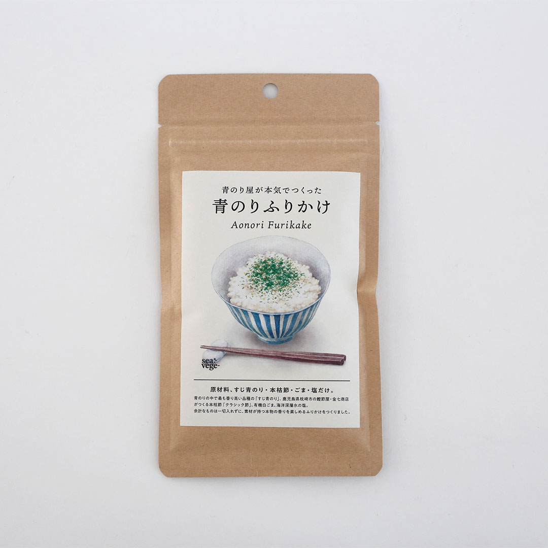 青のり屋が本気でつくった 青のりふりかけ （シーベジタブル／SEA VEGETABLE）