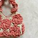 �ҥ��åȡӣ�D Raffia Rose Bag�����åȡ�Designed by melt
