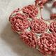 �ҥ��åȡӣ�D Raffia Rose Bag�����åȡ�Designed by melt