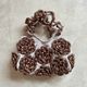 �ҥ��åȡӣ�D Raffia Rose Bag�����åȡ�Designed by melt