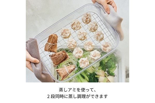 recolte レコルト ホットプレート用クリアスチーマー RHP-1SM