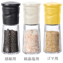 京セラ キョウセラ セラミックミル 結晶塩用(ガラス容器) 90ml ホワイト CM-15NWH-FP